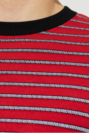 Versace T-shirt with a striped pattern