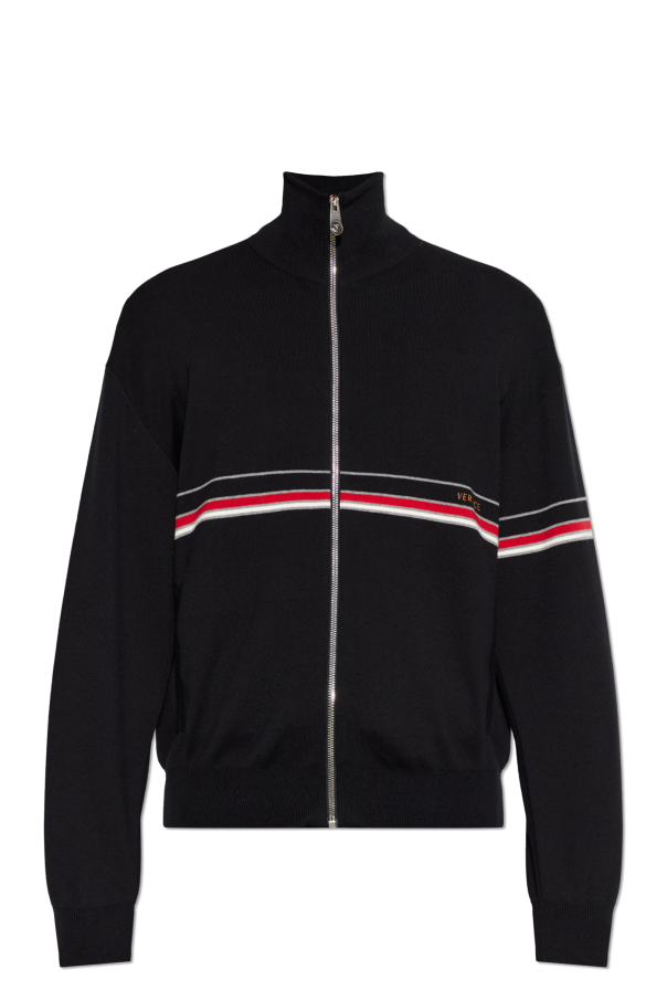 Cardigan with zip fastening od Versace