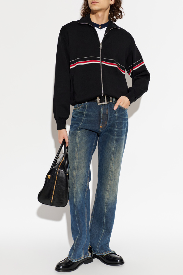 Versace Cardigan with zip fastening