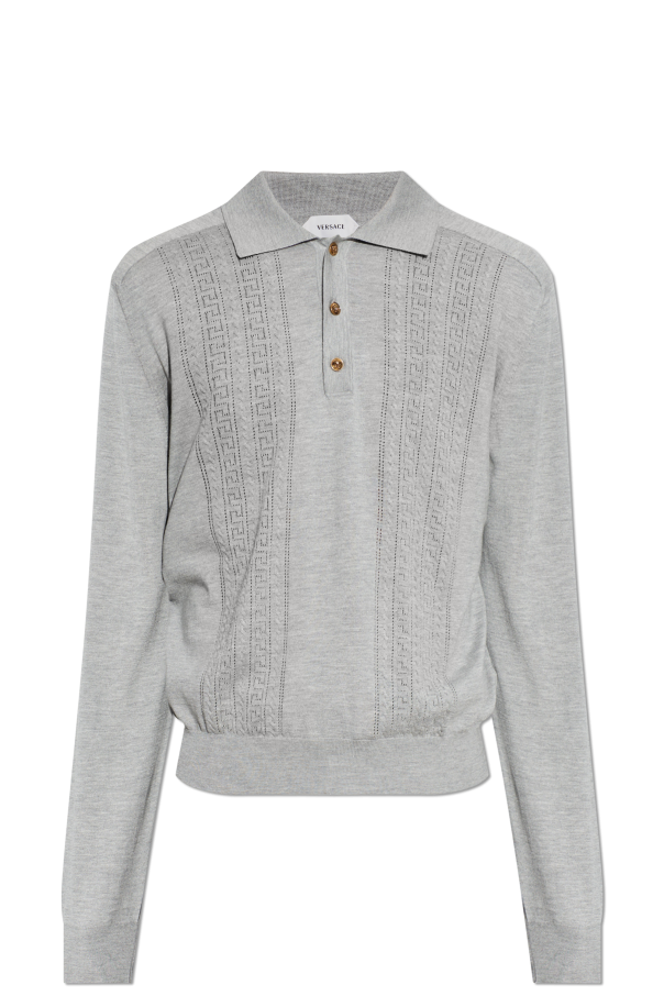 Long-sleeve polo od Versace