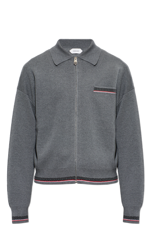 Wool cardigan with pocket