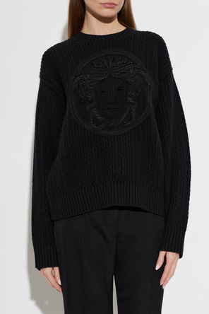 Versace Svetr s hlavou Medúzy