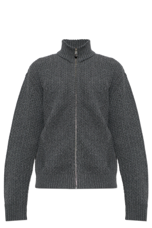 Cardigan com cabeça de Medusa