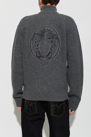 Versace Cardigan com cabeça de Medusa