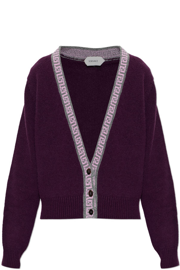 Wool cardigan od Versace
