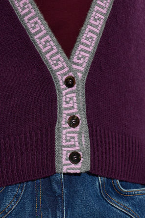 Versace Cardigã de lã