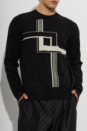 Versace Kaszmirowy sweter