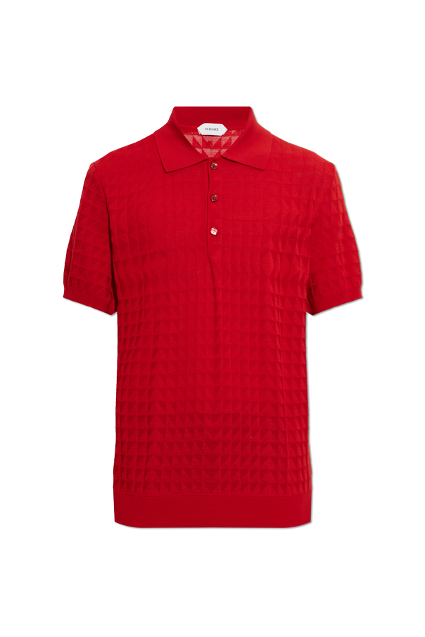 Wool polo od Versace