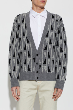 Versace Cardigan com Cabeça de Medusa