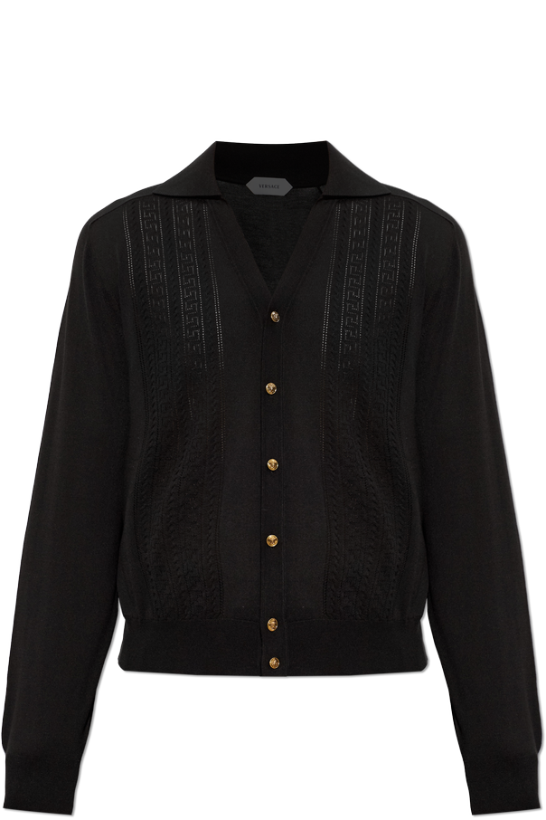 Silk cardigan od Versace