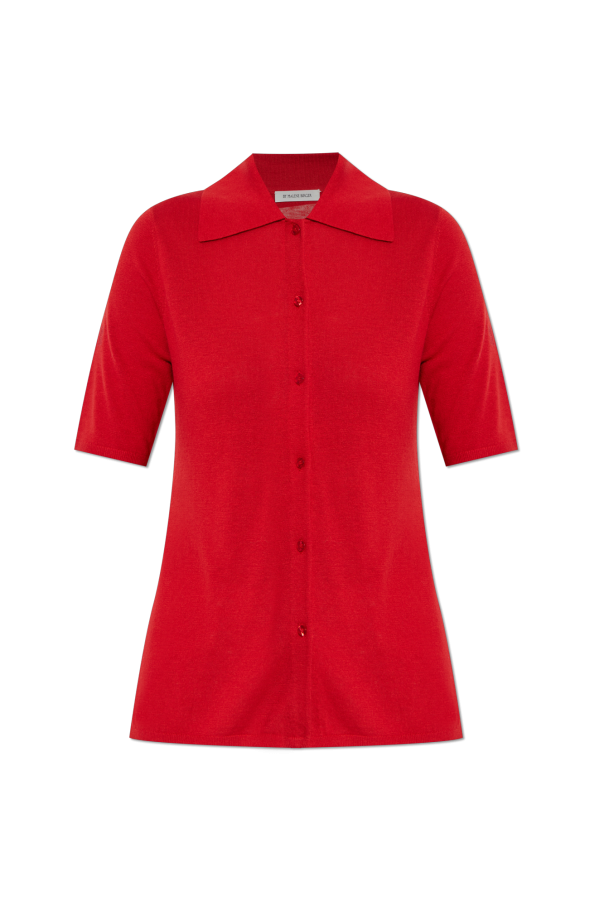 "Dotta" short-sleeved cardigan od By Malene Birger