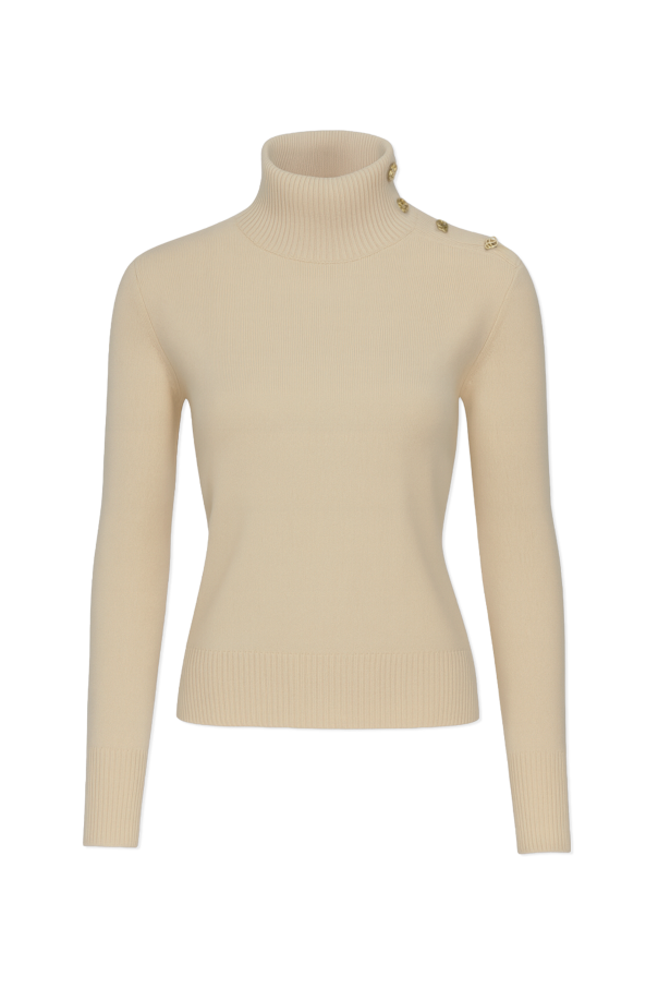 By Malene Birger Jersey de lana ‘Vanille’