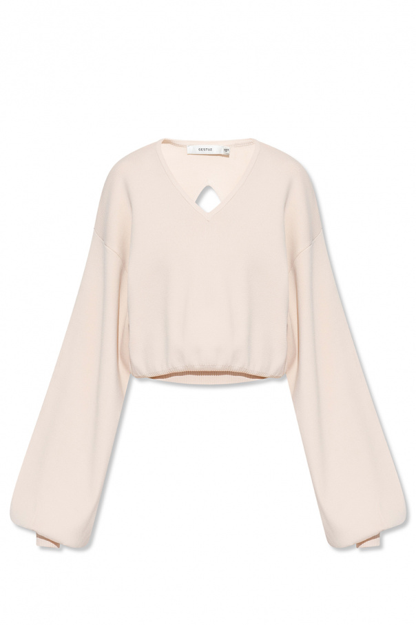 Gestuz ‘MattheaGZ’ cotton sweater with cut-out