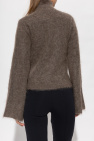 Gestuz BROWN ‘Mandagz’ furry sweater