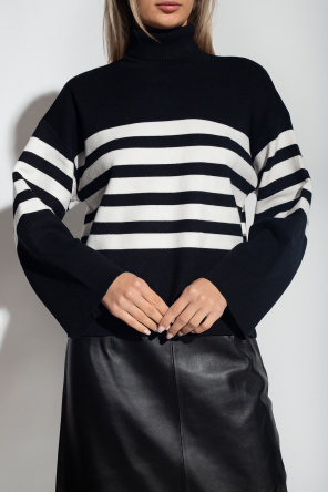 Gestuz ‘TalliGZ’ striped turtleneck sweater