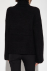 Gestuz BLACK ‘AlphaGZ’ loose-fitting turtleneck sweater