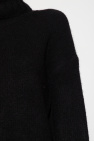 Gestuz BLACK ‘AlphaGZ’ loose-fitting turtleneck sweater