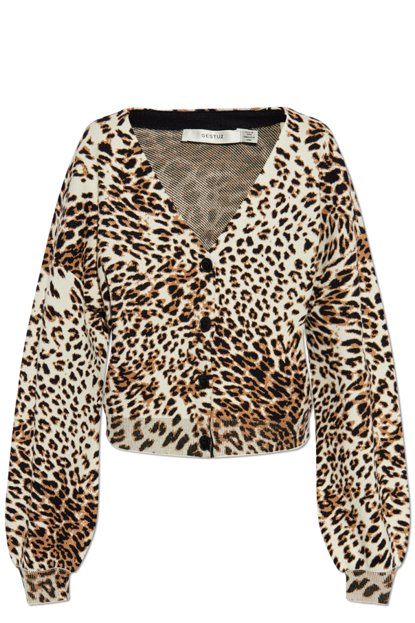 Animal Print Cardigan, zdjęcie 1 Animal Print Cardigan od Gestuz