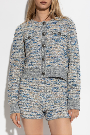 Gestuz Tweed-Strickjacke „Gzcannie“