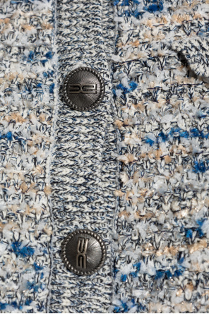 Gestuz Tweed-Strickjacke „Gzcannie“