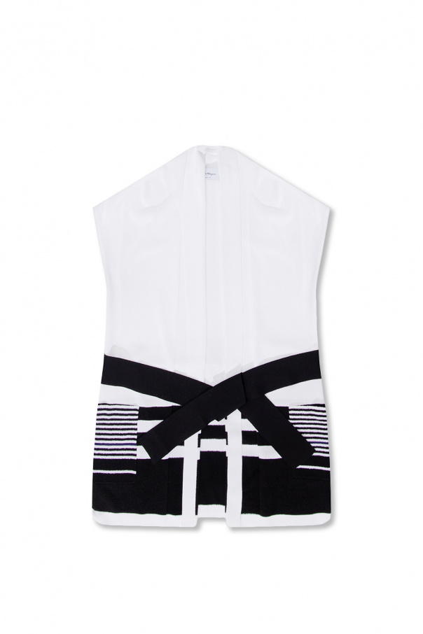 FERRAGAMO Striped vest