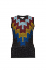 Victoria Beckham Patterned tank top