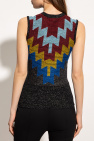 Victoria Beckham Patterned tank top