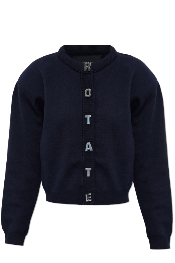 Cardigan with logo od ROTATE