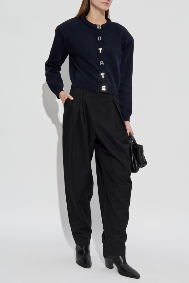 ROTATE Cardigan with logo