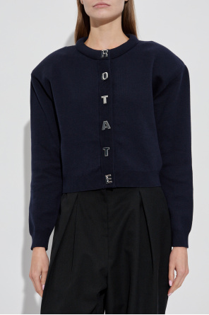 ROTATE Cardigan with logo