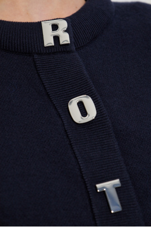 ROTATE Cardigan with logo