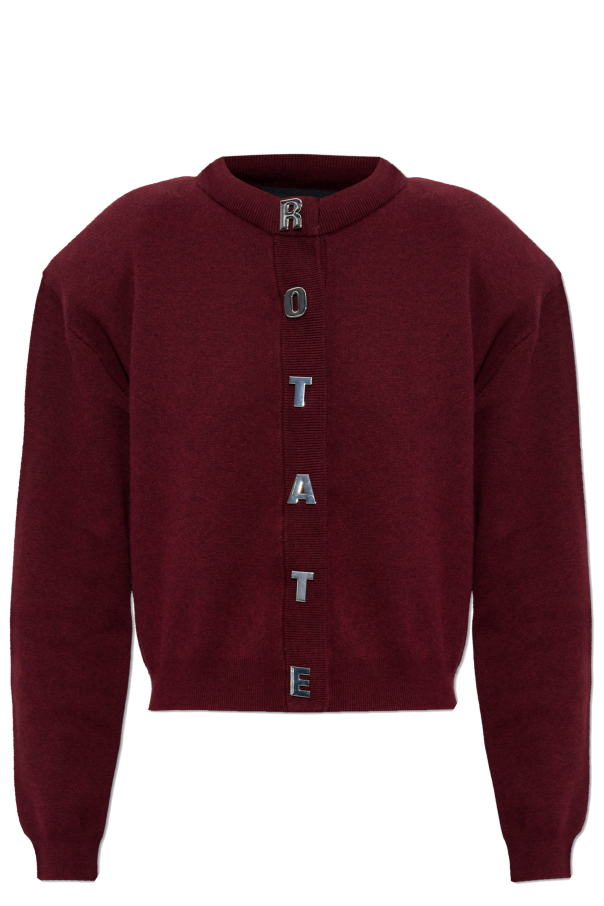 Cardigan with logo od ROTATE