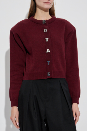 ROTATE Cardigan with logo