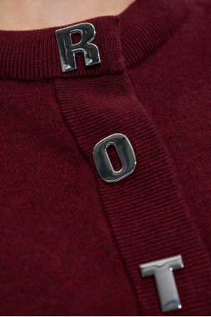 ROTATE Cardigan with logo