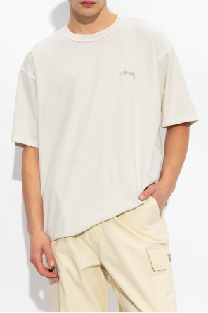 Stussy T-shirt with inside-out effect