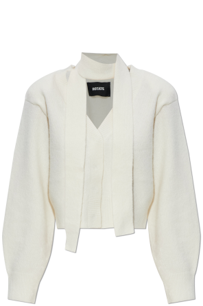 Cárdigan con lazada