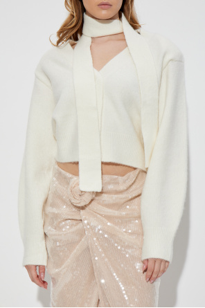 ROTATE Cardigan mit Bindegürtel