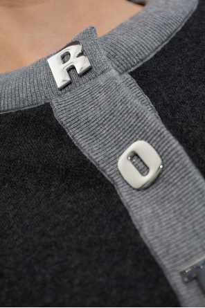 ROTATE Cardigan with logo