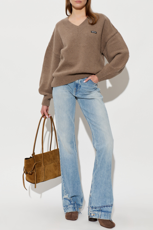ROTATE Sweater with logo patch