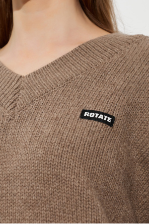 ROTATE Sweater with logo patch