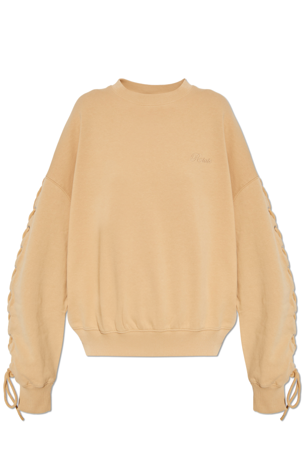 Sweatshirt with lace-up sleeves od ROTATE