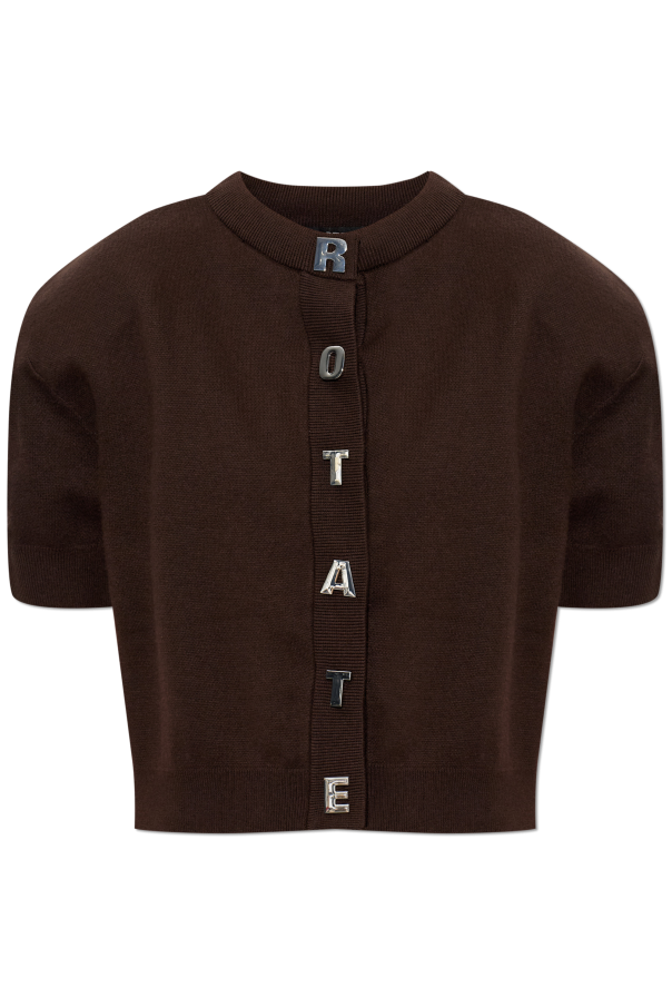 Short-sleeved cardigan od ROTATE