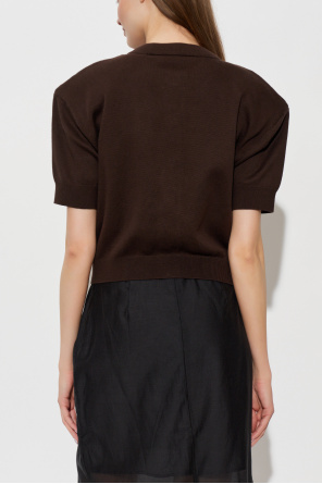 ROTATE Short-sleeved cardigan