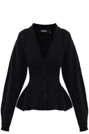 Cárdigan con peplum