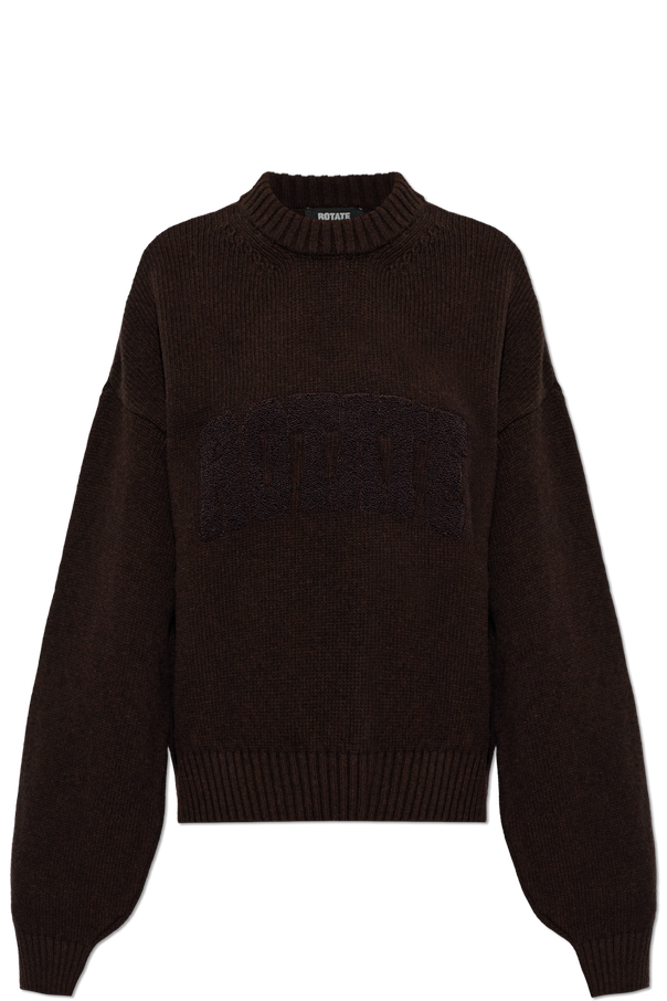 Wool sweater with logo od ROTATE