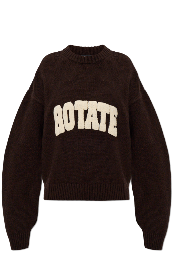 Wool sweater with logo od ROTATE