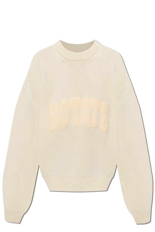 Wool sweater with logo od ROTATE