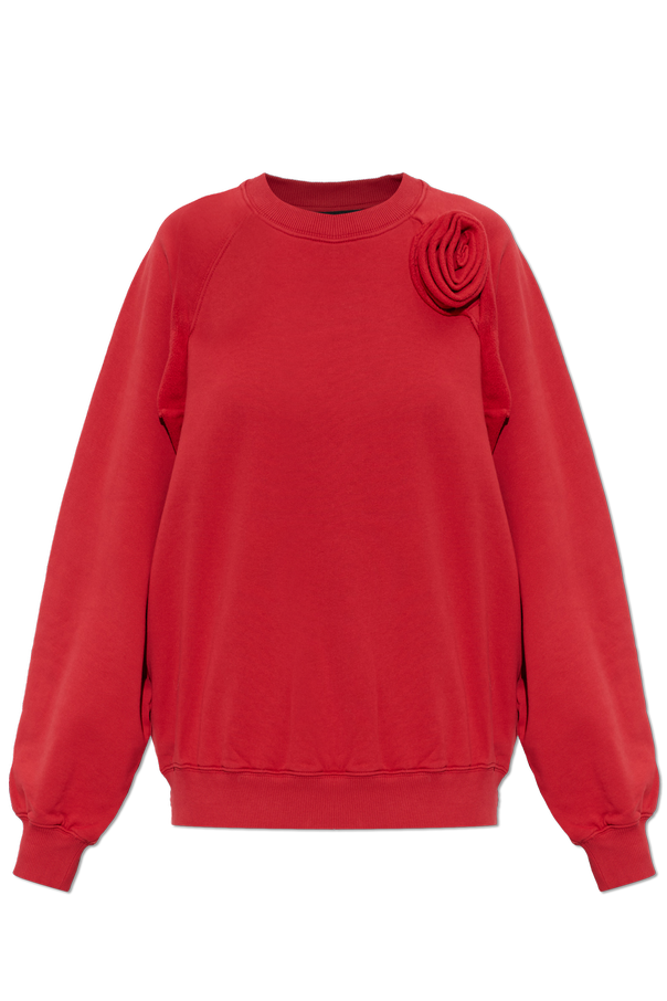 Sweatshirt with decorative appliqué od ROTATE