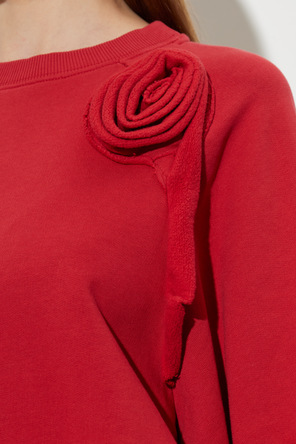 ROTATE Sweatshirt with decorative appliqué