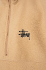 Stussy Sweatshirt com capuz Park rosa claro infantil